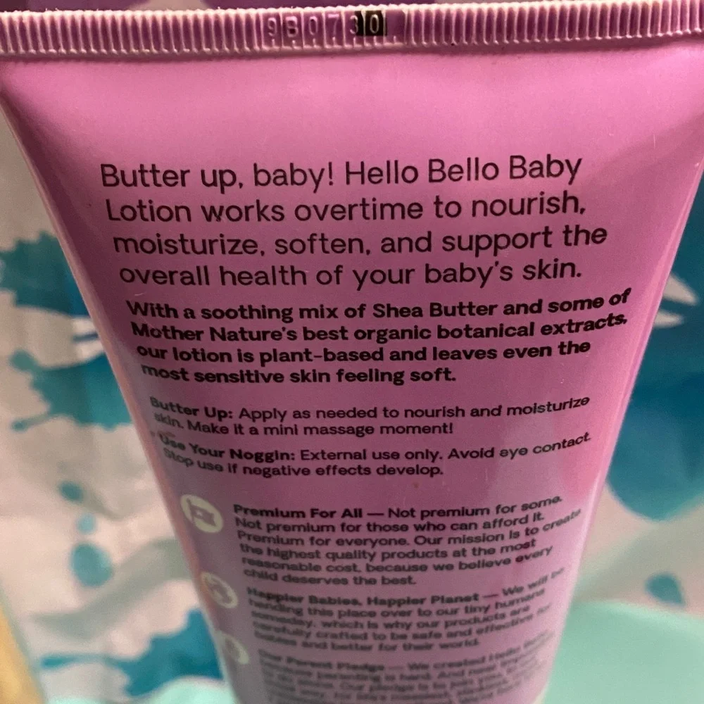 Hello Bello/Owl & Coo Baby Lotion Bundle Lavender Soothing Calming